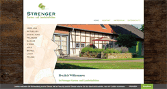 Desktop Screenshot of garten-strenger.de
